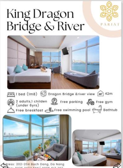 Pariat River Front Hotel Da Nang Exterior foto